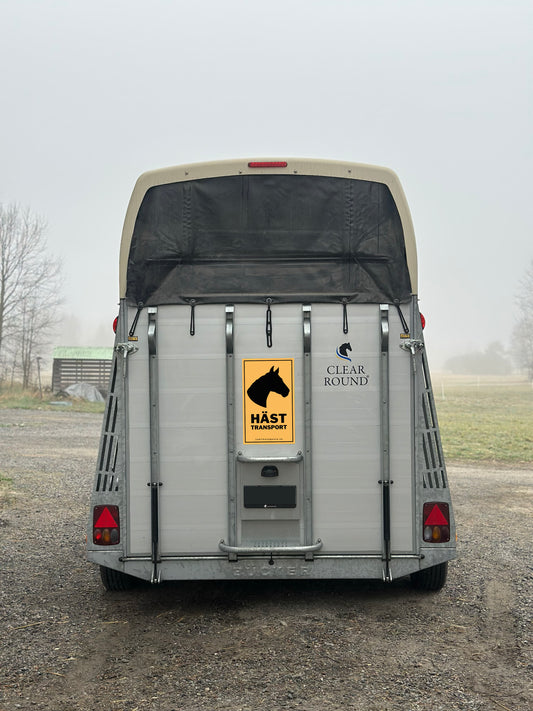 Dekal till hästtransport